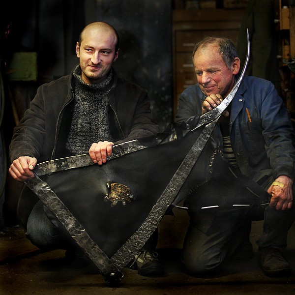 Kováři Herold při práci v dílně